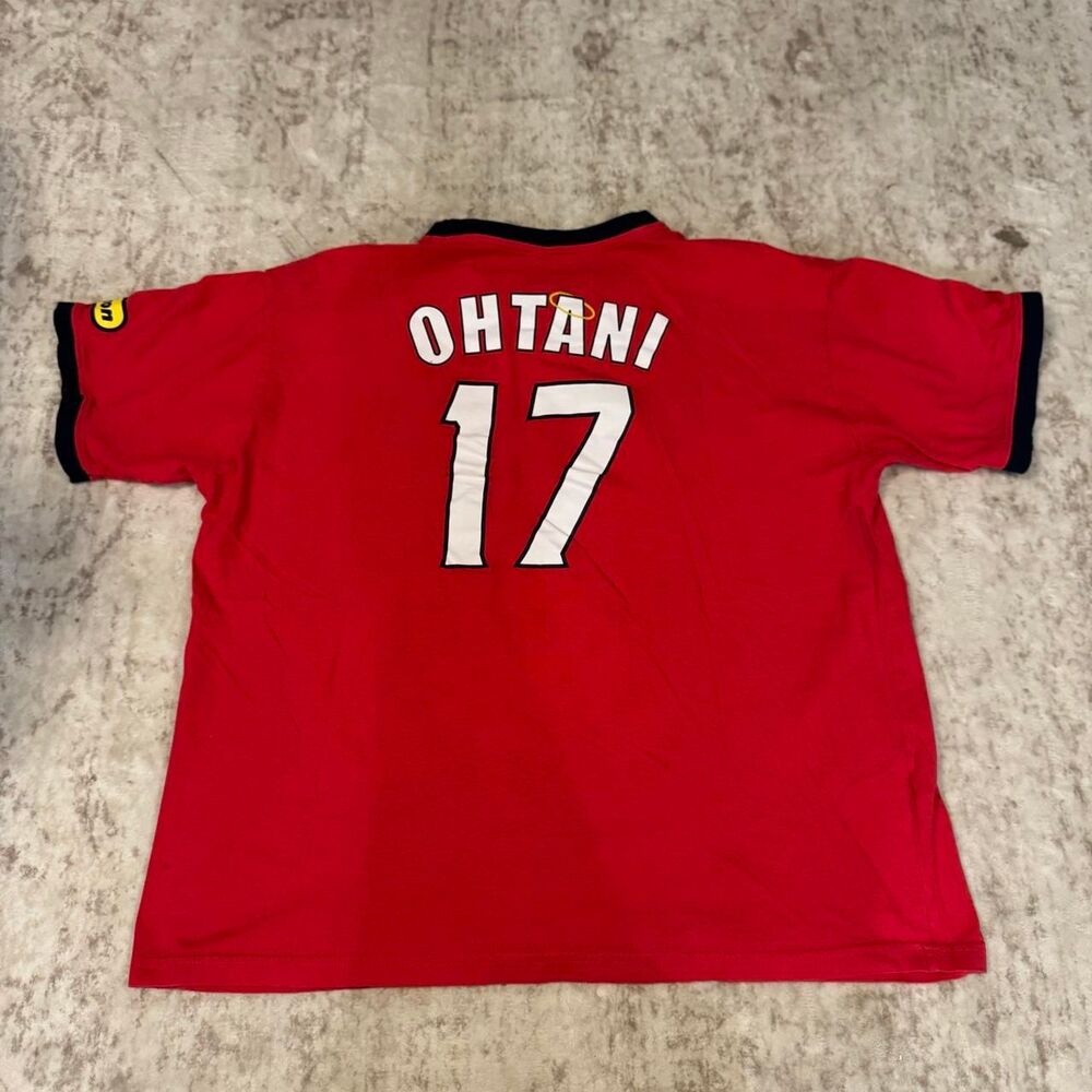 Angel's Baseball Ohtani Men's Red T-shirt